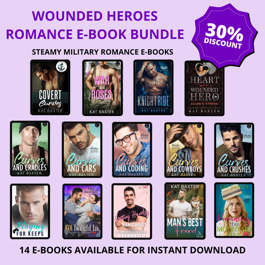 Wounded Heroes: Steamy Military Romance E-Book Bundle